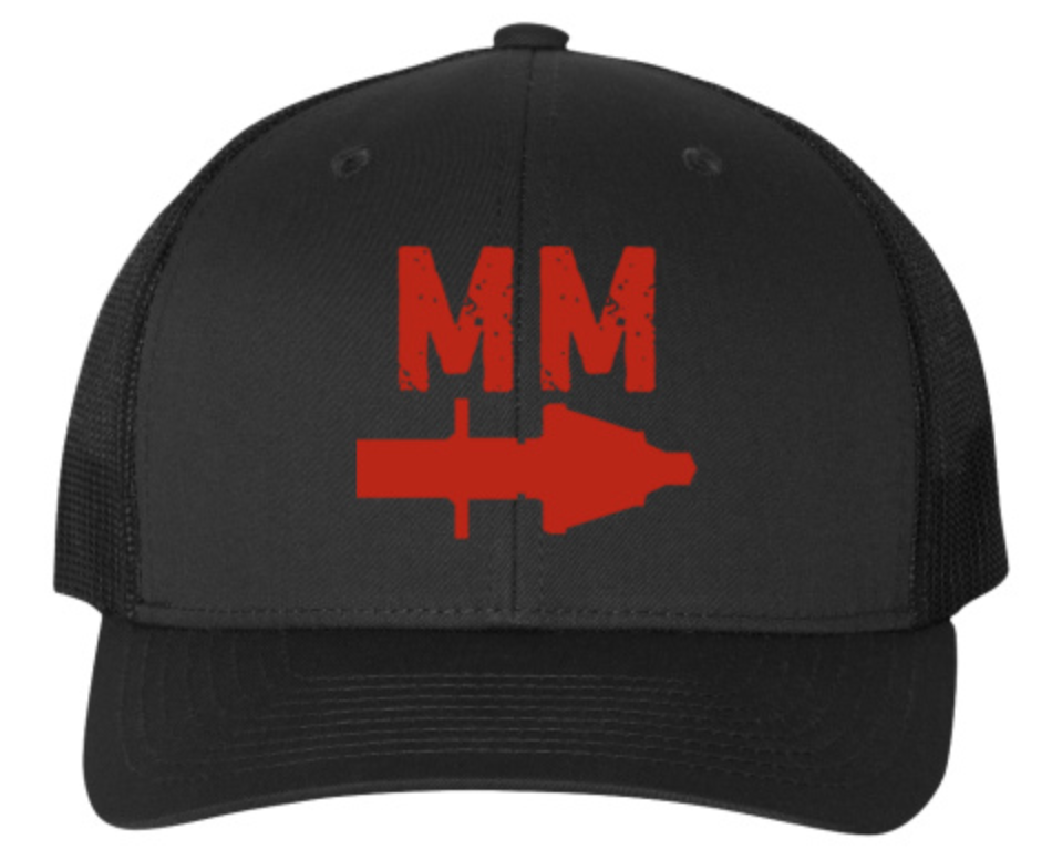 Red Tooth Initial Trucker Hat