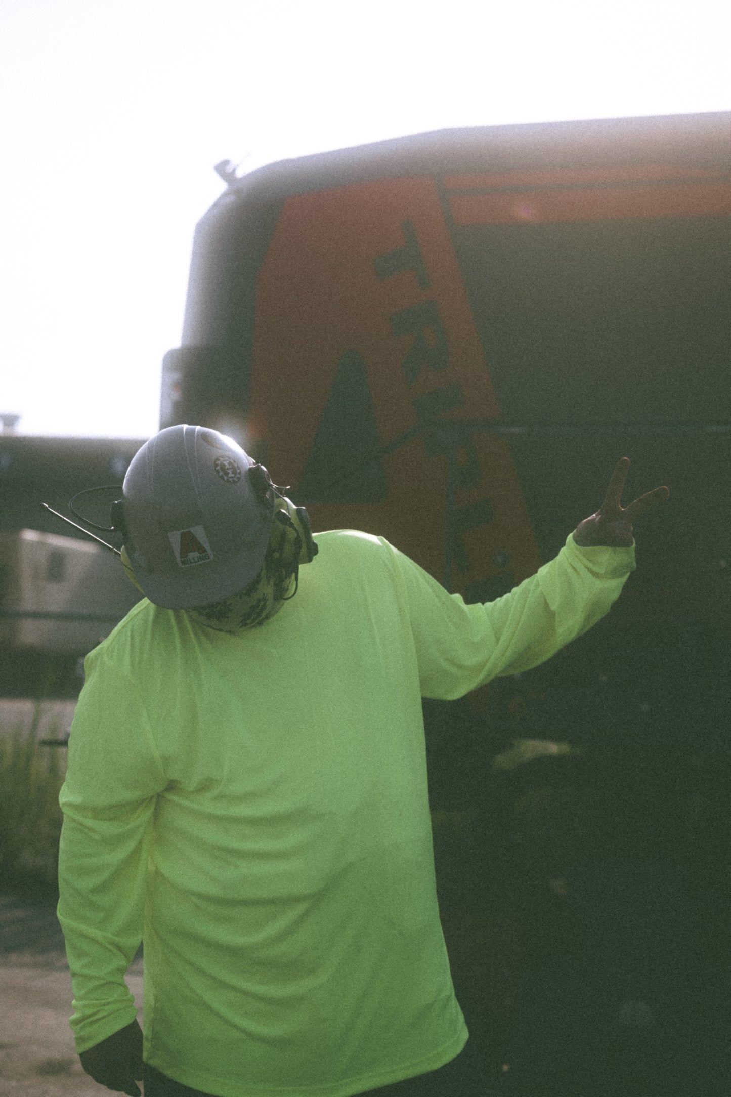 Can You See Me Now High Vis Long Sleeve